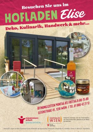 Hofladen Elisenstraße © Jugend am Werk Hofladen Elisenstraße © Jugend am Werk