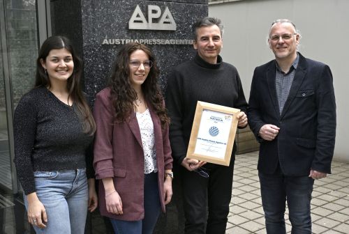 Auszeichnung Partnerbetrieb 2025, Austria Presse Agentur © Jugend am Werk